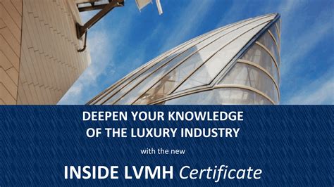 lv certificate|lvmh career path.